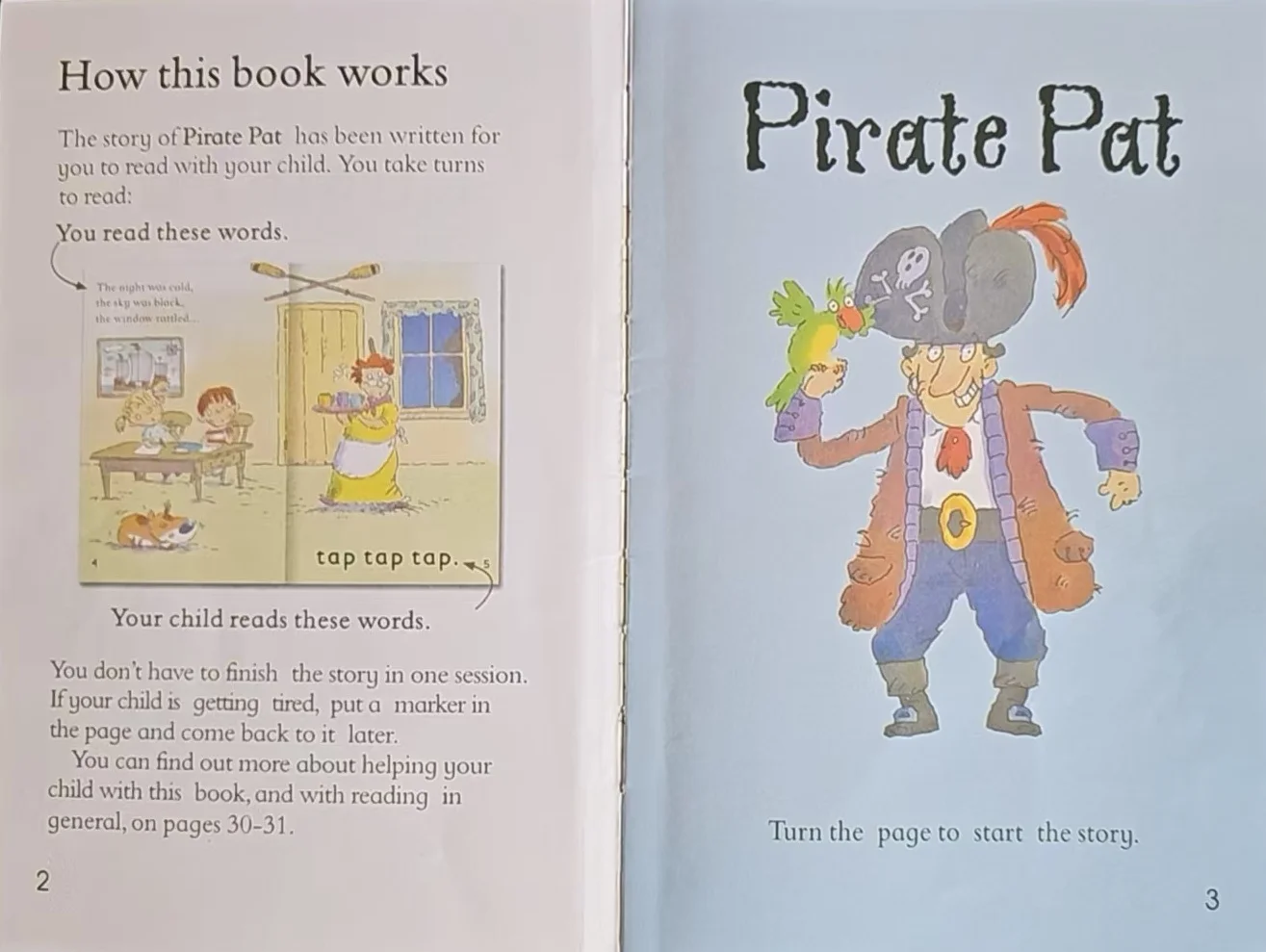 Pirate Pat story cover